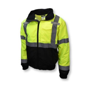 CMCWORKWEAR Class 3 Two-in-One High Visibility Bomber Safety Jacket